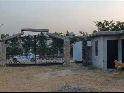5 Kanal Farm House Grey Structure For Sale