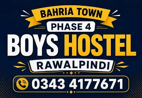 Bahria Town Phase 4 Boys Hostel Rawalpindi