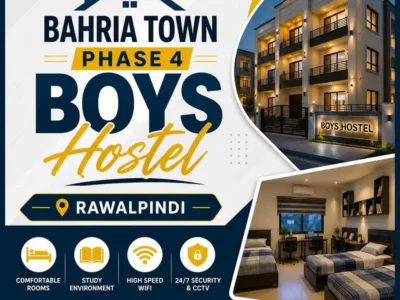 Bahria Town Phase 4 Boys Hostel_Rawalpindi