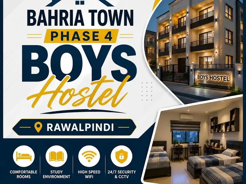Bahria Town Phase 4 Boys Hostel_Rawalpindi