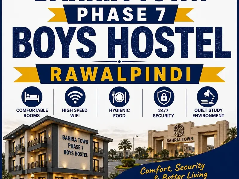 Bahria Town Phase 7 Boys Hostel Rawalpindi