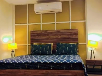 1 Bed Fully Furnished Apartment For Rent In Bahria Town Lahore, Nearby Commercial Market, School, Mosque and health Care Canter