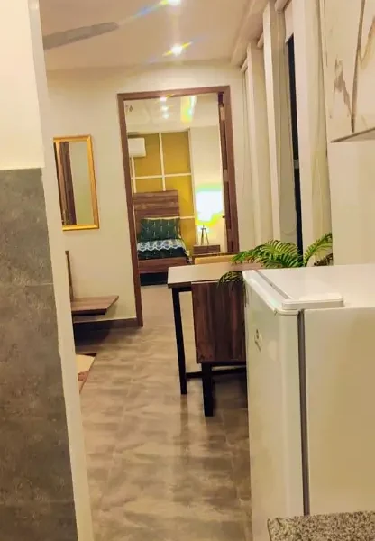 1 Bed Fully Furnished Apartment For Rent In Bahria Town Lahore, Nearby Commercial Market, School, Mosque and health Care Canter