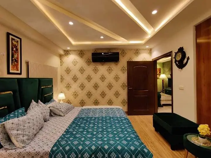 1 Bed Fully Furnished Apartment For Rent In Sector E, Nearby Commercial Market, School, Mosuqe and Health Care Canter