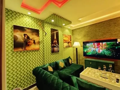 1 Bed Fully Furnished Apartment For Rent In Sector E, Nearby Commercial Market, School, Mosuqe and Health Care Canter