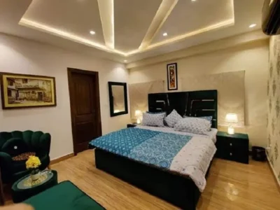 1 Bed Fully Furnished Apartment For Rent In Sector E, Nearby Commercial Market, School, Mosuqe and Health Care Canter