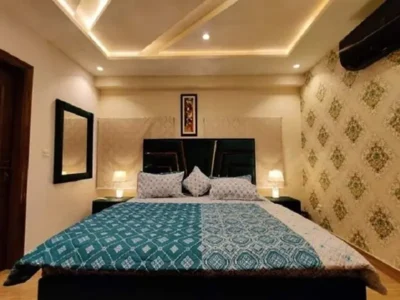 1 Bed Fully Furnished Apartment For Rent In Sector E, Nearby Commercial Market, School, Mosuqe and Health Care Canter