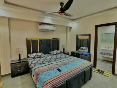 1 bed luxury apartment stay Behria town 03001893480