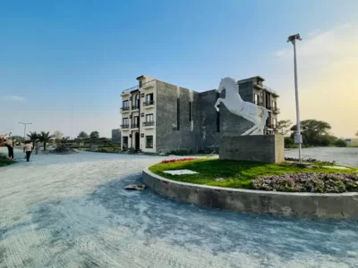 2 bedroom LDA approved Townhouse for sale on 3 year installment booking start just only 6 lakh monthly 40000 in Ali Housing Society near Bahria Town lahore