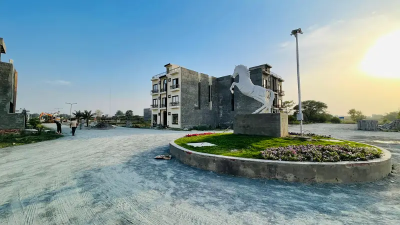 2 bedroom LDA approved Townhouse for sale on 3 year installment booking start just only 6 lakh monthly 40000 in Ali Housing Society near Bahria Town lahore
