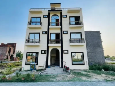 2 bedroom LDA approved Townhouse for sale on 3 year installment booking start just only 6 lakh monthly 40000 in Ali Housing Society near Bahria Town lahore