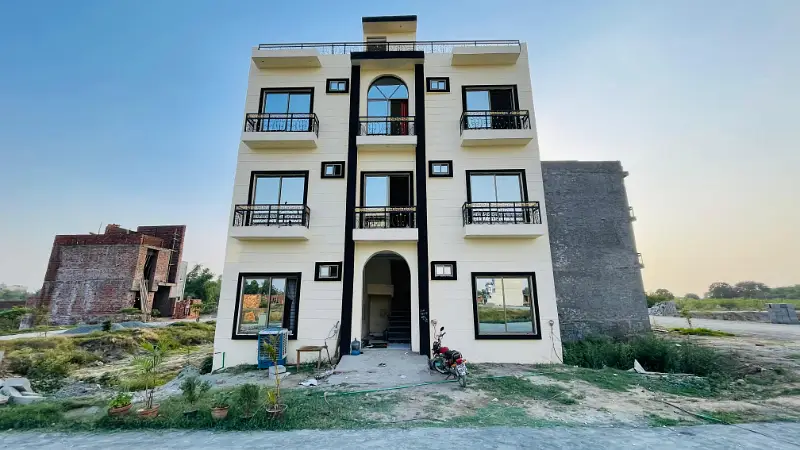 2 bedroom LDA approved Townhouse for sale on 3 year installment booking start just only 6 lakh monthly 40000 in Ali Housing Society near Bahria Town lahore