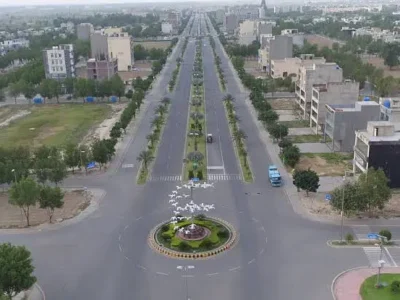 2 Kanal Commercial Plot E Block 150ft Road Johar Town Allah Hoo Gol Chakar Ideal Location
