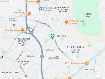 2 Marla Commercial Plot DHA Ph 8 For Sale