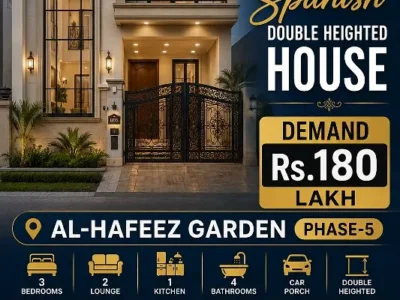3 Marla Double Heighted House For Sale