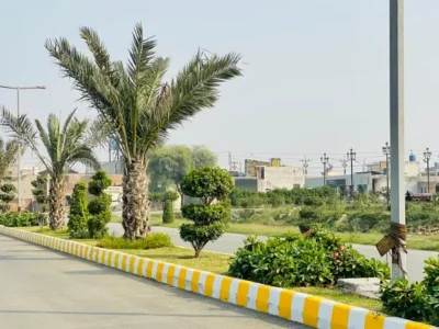 3 Marla Installments Plot For Sale 50% Advance 50% Remaining installments on ground Possession plot in Ali Housing Society AbuBakar Block