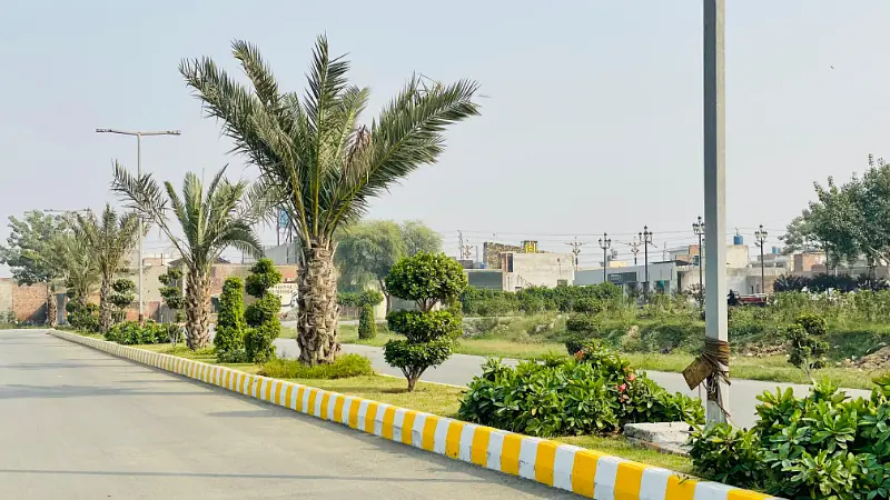 3 Marla Installments Plot For Sale 50% Advance 50% Remaining installments on ground Possession plot in Ali Housing Society AbuBakar Block