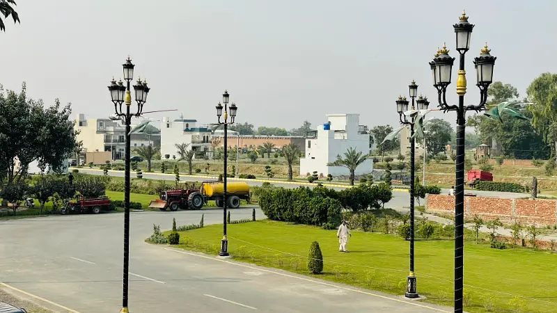 3 Marla Installments Plot For Sale 50% Advance 50% Remaining installments on ground Possession plot in Ali Housing Society AbuBakar Block