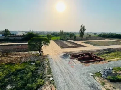 3 Marla Plot For Sale in Ali Housing Society Near Bahria Town Lahore on 3.5 Years Easy installment Booking Only 5 Lac