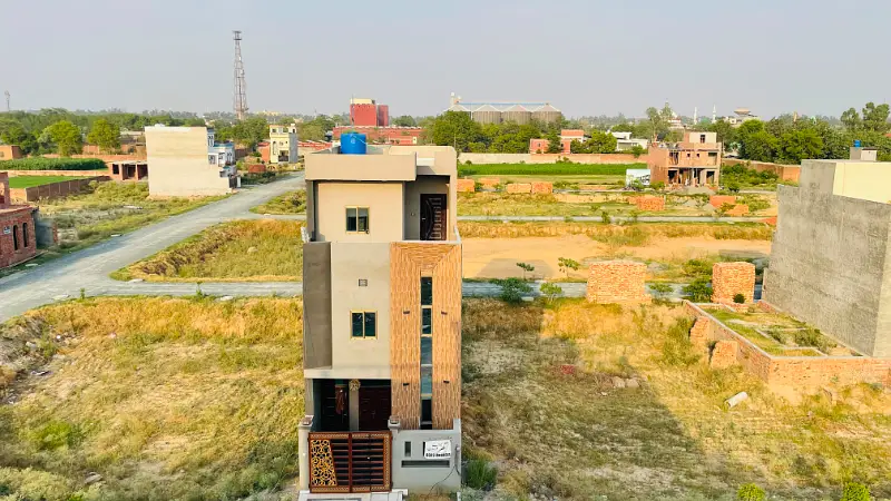 3 Marla Plot For Sale in Ali Housing Society Near Bahria Town Lahore on 3.5 Years Easy installment Booking Only 5 Lac