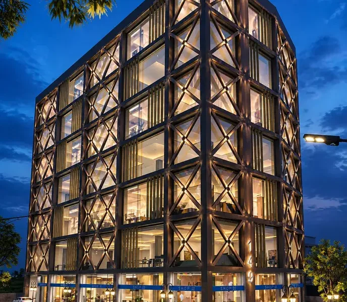 32 Marla | 7-Story Premium Commercial Building 149 Executive Business Center | Johar Town, Lahore