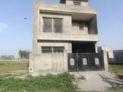 5 Marla Gray Structure House For Sale.
