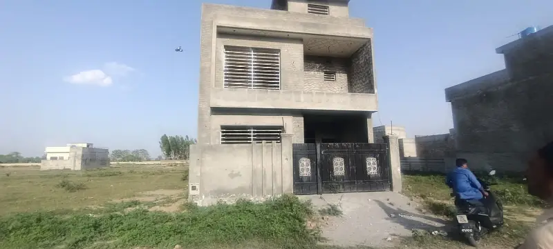 5 Marla Gray Structure House For Sale.