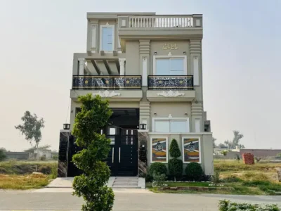 5 Marla plot for sale on 3.5 Year's installment booking just only 6 lakh monthly installment 40000 in Ali Housing Society near Bahria Town Lahore