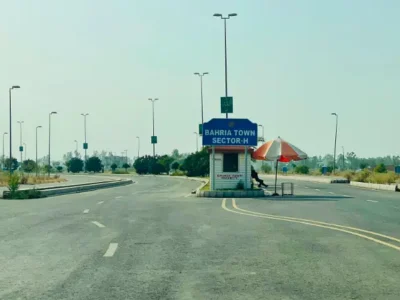5 Marla Possession Plot For Sale in Bahria Town Sector H Lahore Main jati Umrah Road