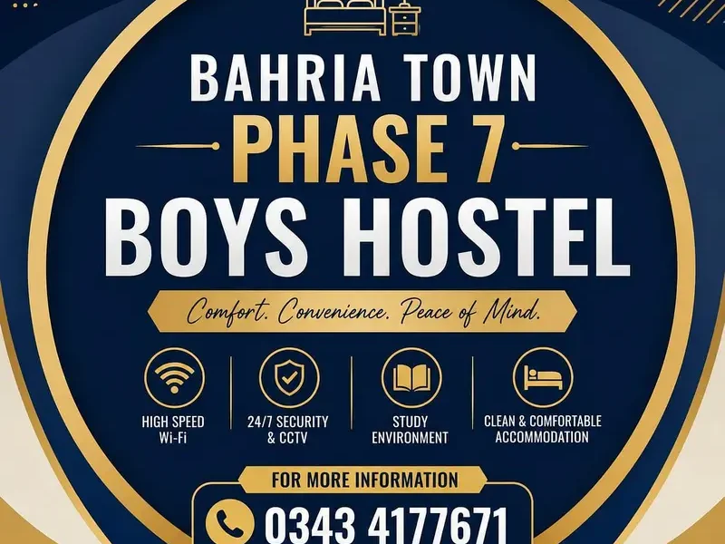 bahria town boys hostel rawalpindi