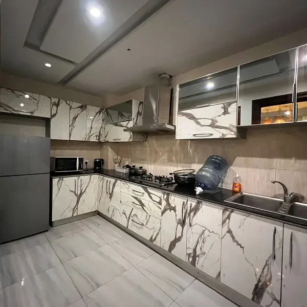 Fully Furnished, 2 Beds Apartment For Rent In Phase 8 Airport Road Lahore Near KFC Park