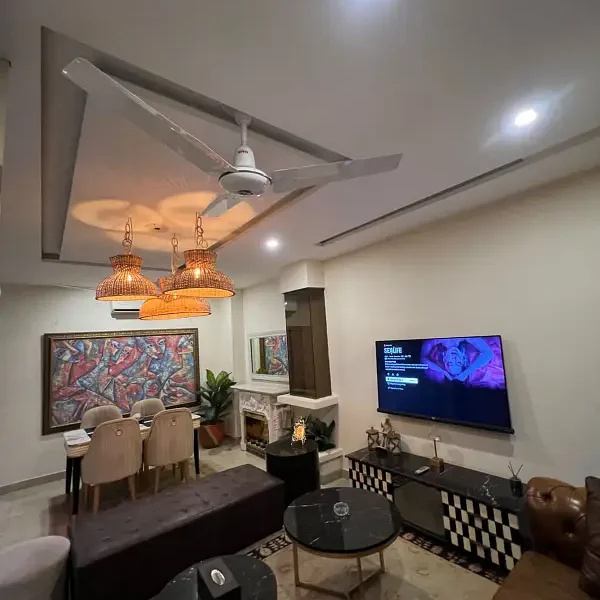 Fully Furnished, 2 Beds Apartment For Rent In Phase 8 Airport Road Lahore Near KFC Park