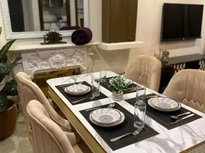 Fully Furnished, 2 Beds Apartment For Rent In Phase 8 Airport Road Lahore Near KFC Park