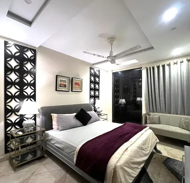 Fully Furnished, 2 Beds Apartment For Rent In Phase 8 Airport Road Lahore Near KFC Park