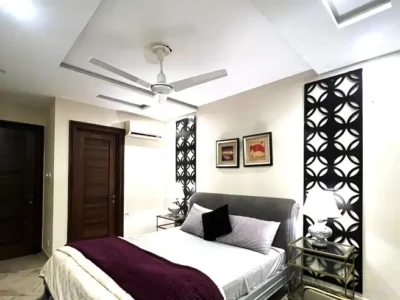 Fully Furnished, 2 Beds Apartment For Rent In Phase 8 Airport Road Lahore Near KFC Park