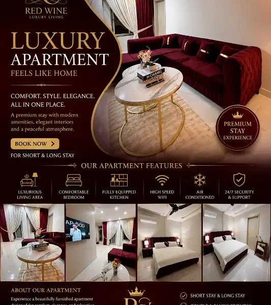 Fully Furnished Apartment for Short Stay | Affordable In Johar Town