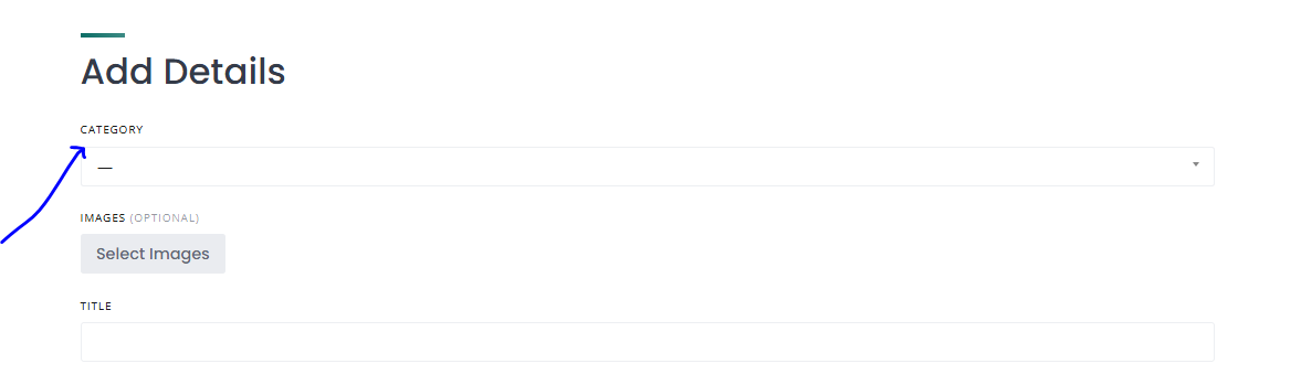 Step 3:: Choose the Right Listing Category