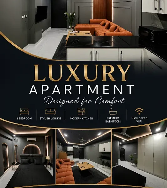 Luxury 1-Bed Furnished Apartment | Bahria Town Lahore | Daily Basis