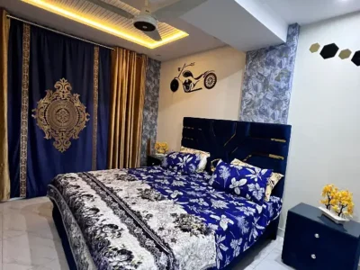 One bedroom apartment flat room for rent short stay