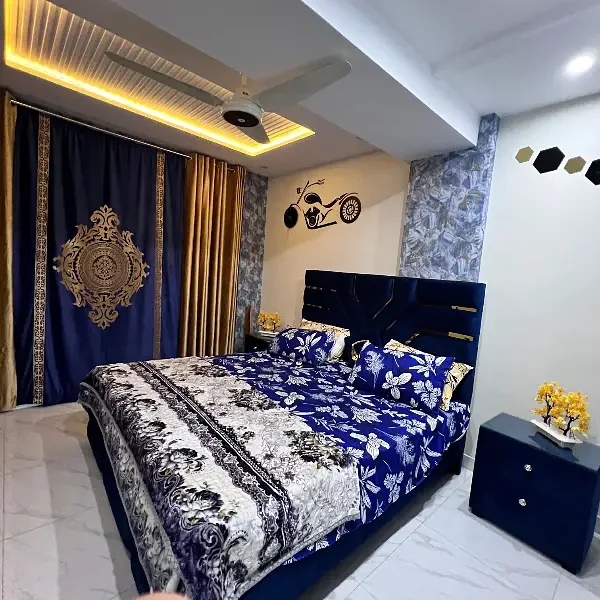 One bedroom apartment flat room for rent short stay
