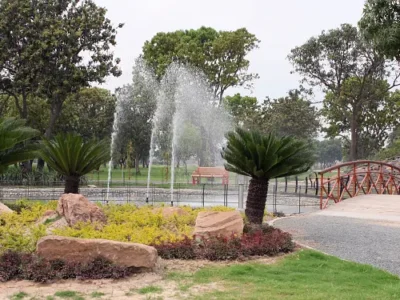 Perfect 1 Kanal Plot In Sukh Chain Society Canal Road