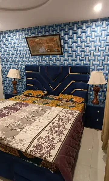 Two bedroom apartment for rent daily basis 2 rooms bahria town