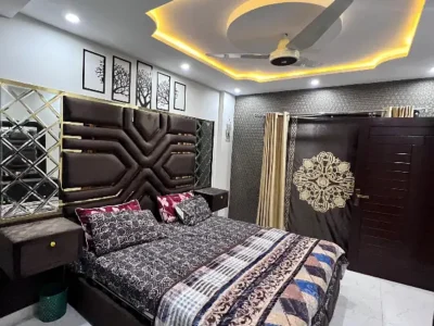 Two bedroom apartment for rent daily basis 2 rooms bahria town