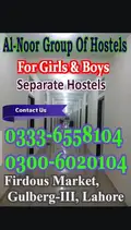 Alnoor hostels for boys &girls saperate